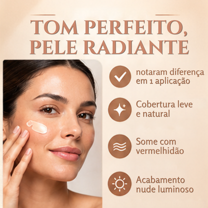 Base Ela™ CC sérum tonalizante corretor de cor