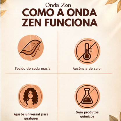 Onda Zen™ — Cachos Perfeitos Sem Danificar os Fios