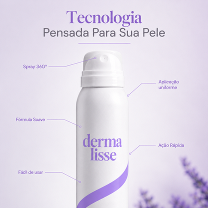Dermalisse™ Spray Depilatório Indolor