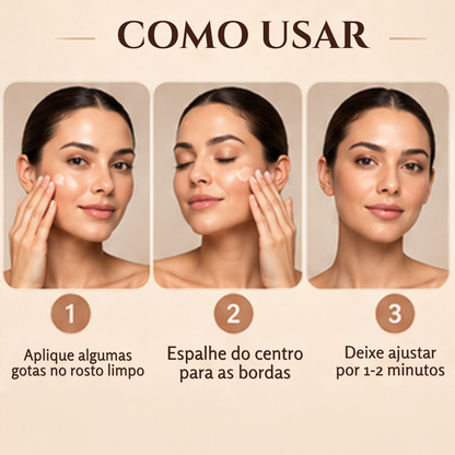 Base Ela™ CC sérum tonalizante corretor de cor