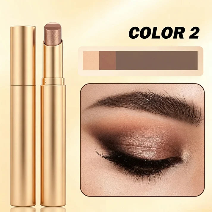 Trio Stick™ — 3 Cores em 1 Deslize para um Olhar Perfeito em Segundos