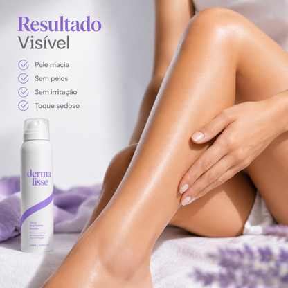Dermalisse™ Spray Depilatório Indolor