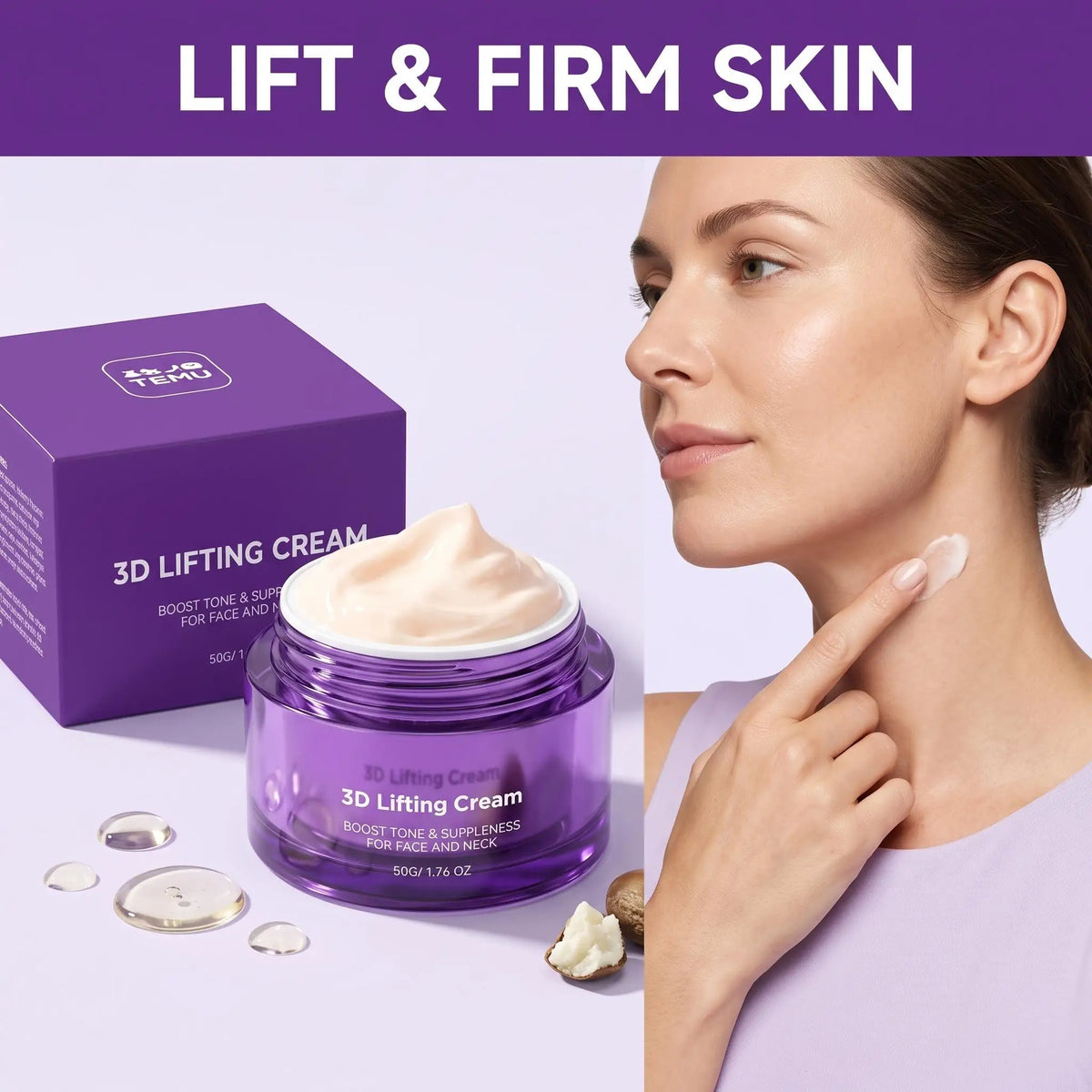 SkinLift Pro™ — Creme Avançado com Peptídeos para uma Pele Mais Firme e Jovem