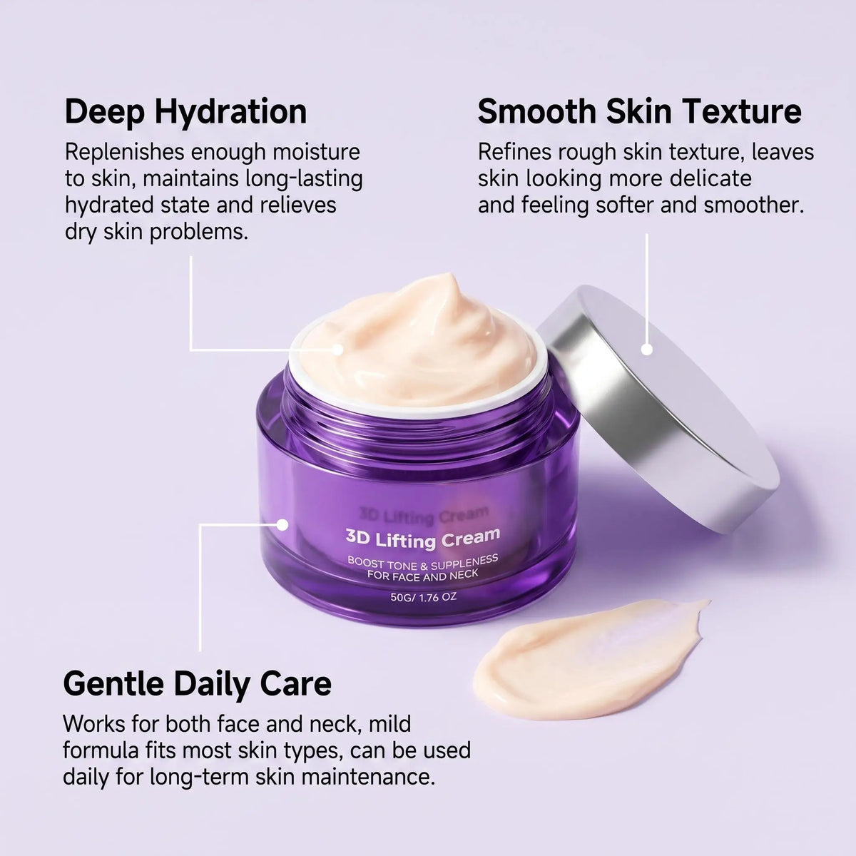 SkinLift Pro™ — Creme Avançado com Peptídeos para uma Pele Mais Firme e Jovem