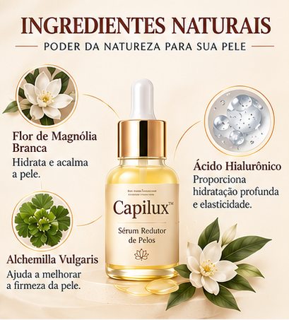 Capilux™ — Sérum Redutor de Pelos Telocapil™