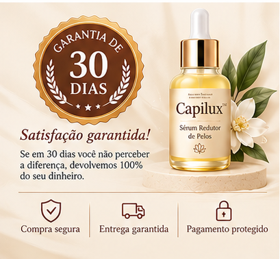 Capilux™ — Sérum Redutor de Pelos Telocapil™